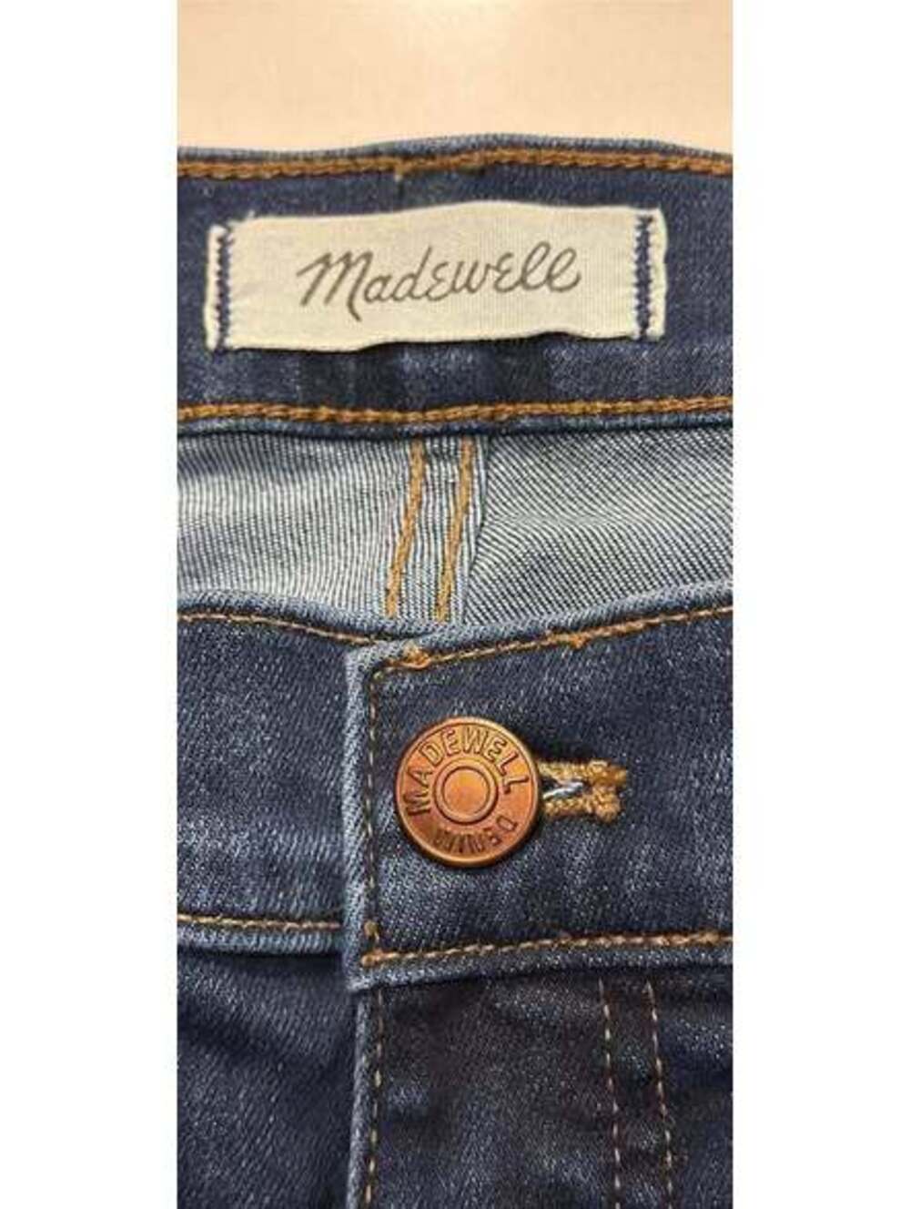 Madewell Denim Jeans 33T High Rise Women Skinny